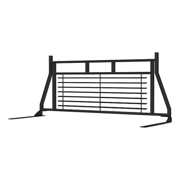 Classic Black Steel Headache Rack, Select Ford F-250, F-350, F-450 Super Duty
