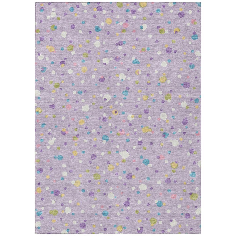 Chantille Machine Washable Indoor/Outdoor Abstract ACN2518 Lavender 3 ft. x 4 ft. Area Rug price history on PriceWatchPro