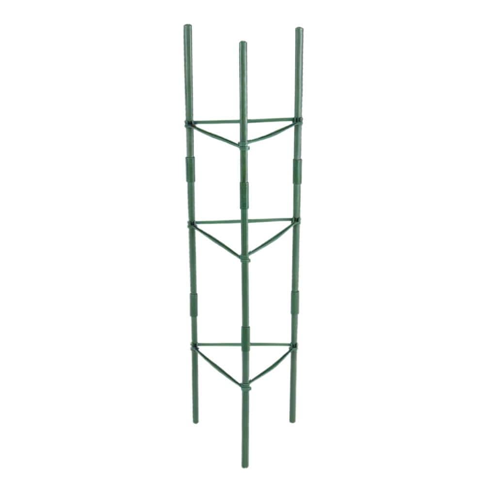 6 adjustable tomato support cages, max 47.2 inches high. Ideal for
