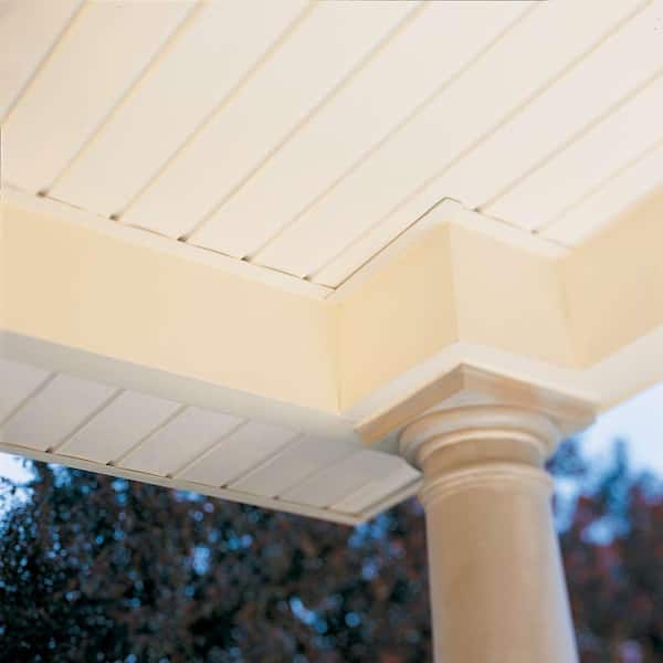 11.25 in. x 0.5 in. Rectangular White Weather Resistant Vinyl Soffit Vent