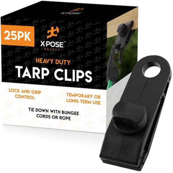 Heavy Duty Reusable Tarp Clips-25 Pack