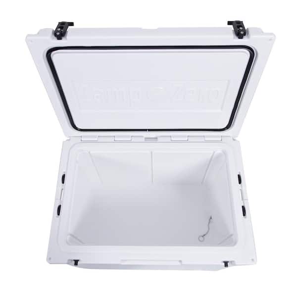 Camp-Zero 110L - 116 Qt. Premium Cooler in White CZ110L-W - The