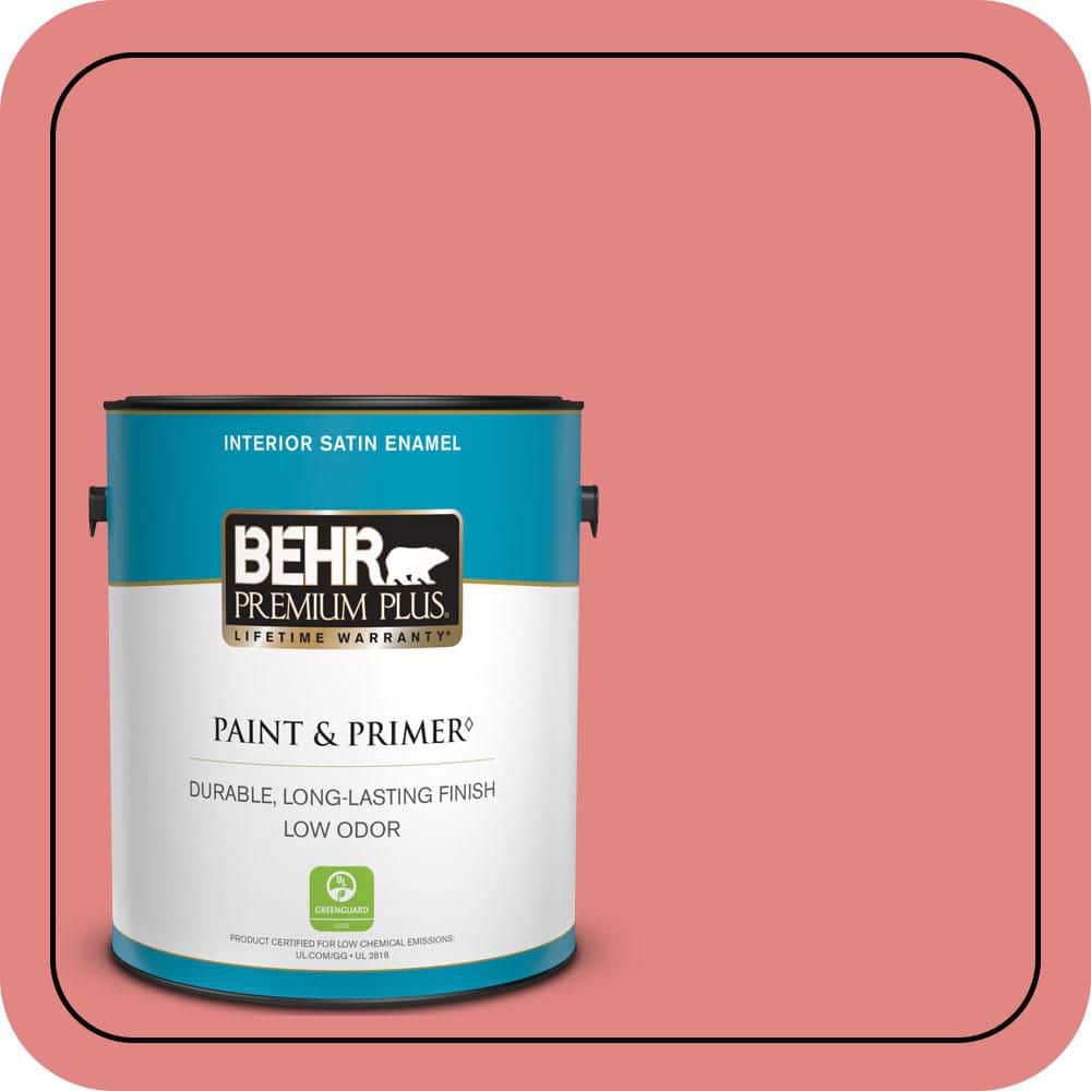 1 gal. #160B-5 Candy Mix Satin Enamel Low Odor Interior Paint & Primer price history on PriceWatchPro