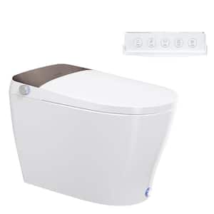 CD-Y060 Elongated Smart Bidet Toilet in White with Built-in Tank for 1.06GPF