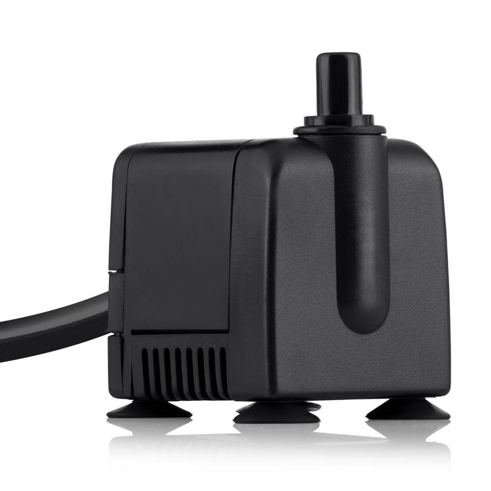 Alpine 120 GPH Black Ceramic Fountain Pump with Halogen Light