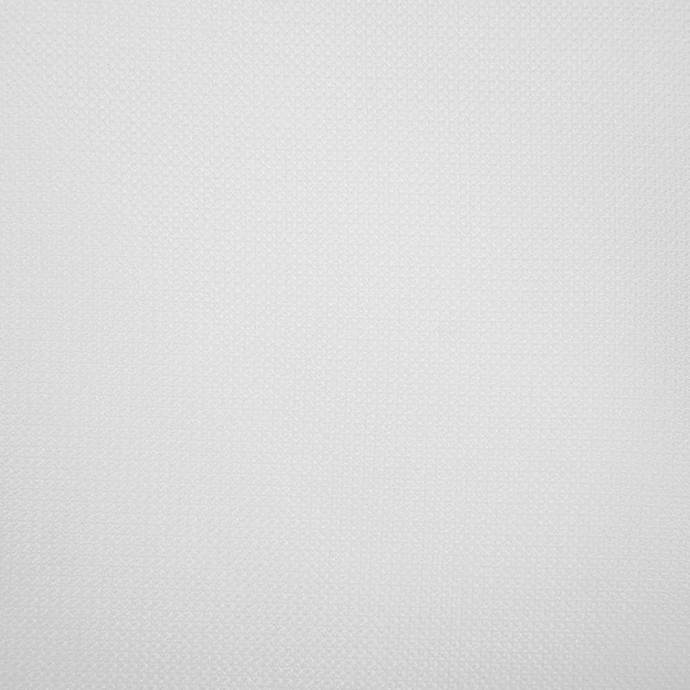 White Light-Filtering Polyester Grommet Curtain Panel