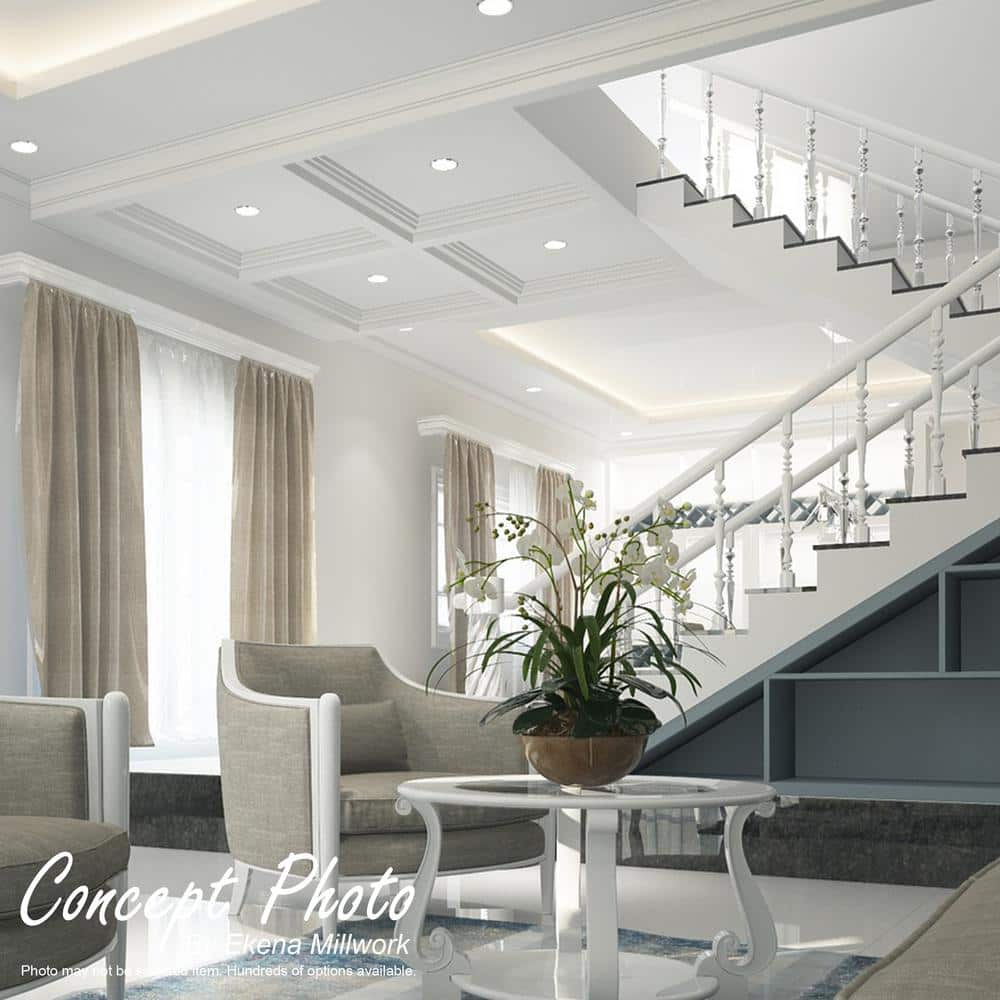 Primed White Urethane Inner Beam for Coffered Ceiling System