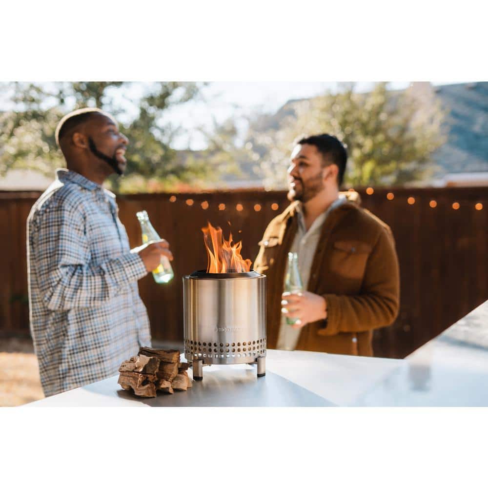 Mesa XL Stainless Steel Smokeless Tabletop Fire Pit