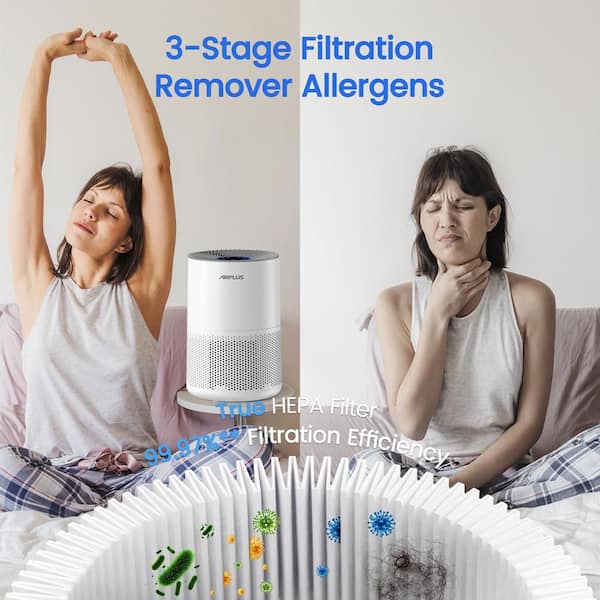 Edendirect 1200 sq. ft. True H13 HEPA True Personal Room Air