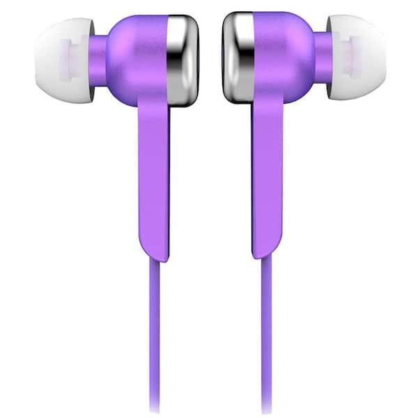 Supersonic Light Weight Digital Stereo Earphones - Purple