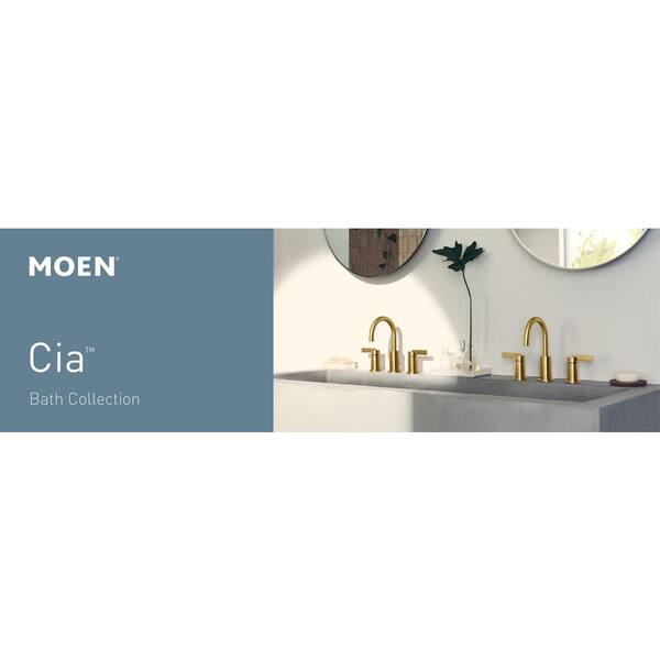 MOEN Cia 2-Handle Tub Deck Mount Roman Tub Faucet with Handles in
