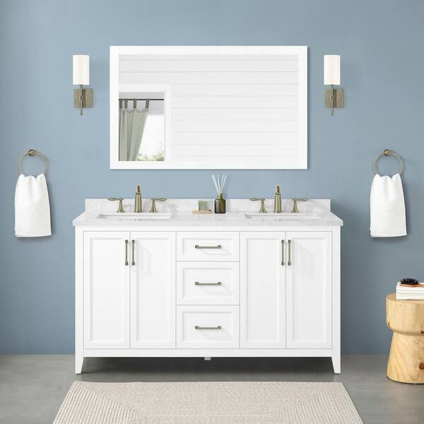 Home Decorators Collection Madsen 60 In, Single Vanity Bathroom Set