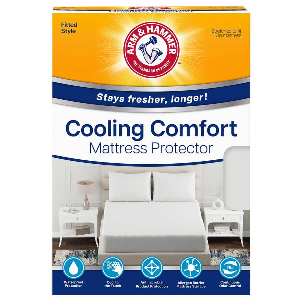 Cooling Comfort Fitted King Mattress Protector