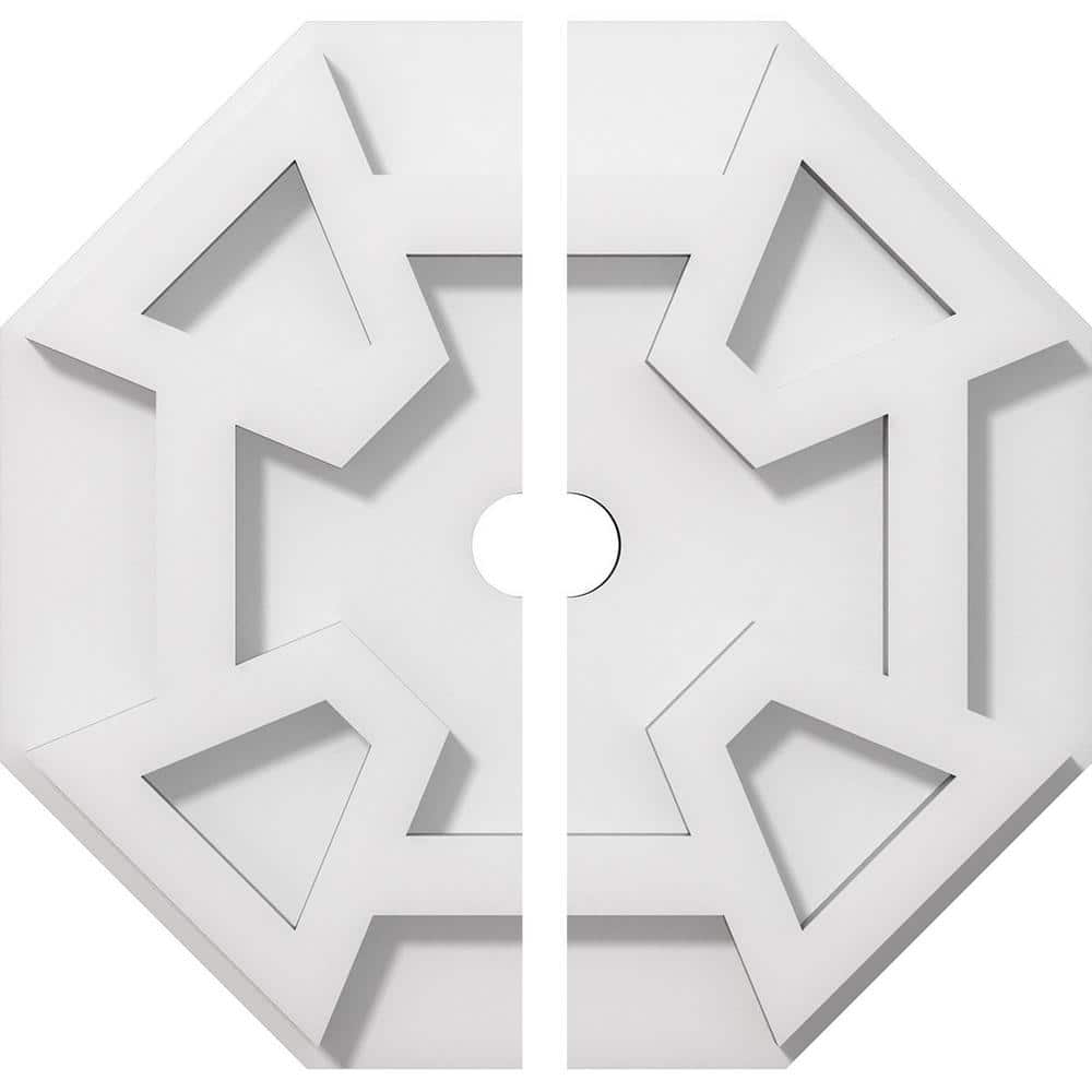 1 in. P X 3-1/2 in. C X 10 in. OD X 1 in. ID Logan Architectural Grade PVC Contemporary Ceiling Medallion, Two Piece price history on PriceWatchPro