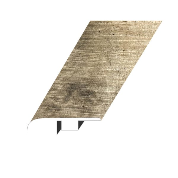 null Summa Natural Chestnut 0.6 in. Thick x 1.4 in. W x 94.5 in. L HDF Waterproof AC5 Click Lock Laminate End Cap Molding