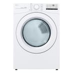 7.4 cu. ft. Vented Smart Electric Dryer with Sensor Dry in White