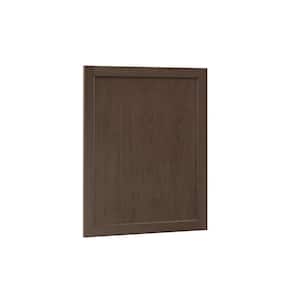 Shaker 23 in. W x 29.37 in. H Base Cabinet Decorative End Panel in Brindle