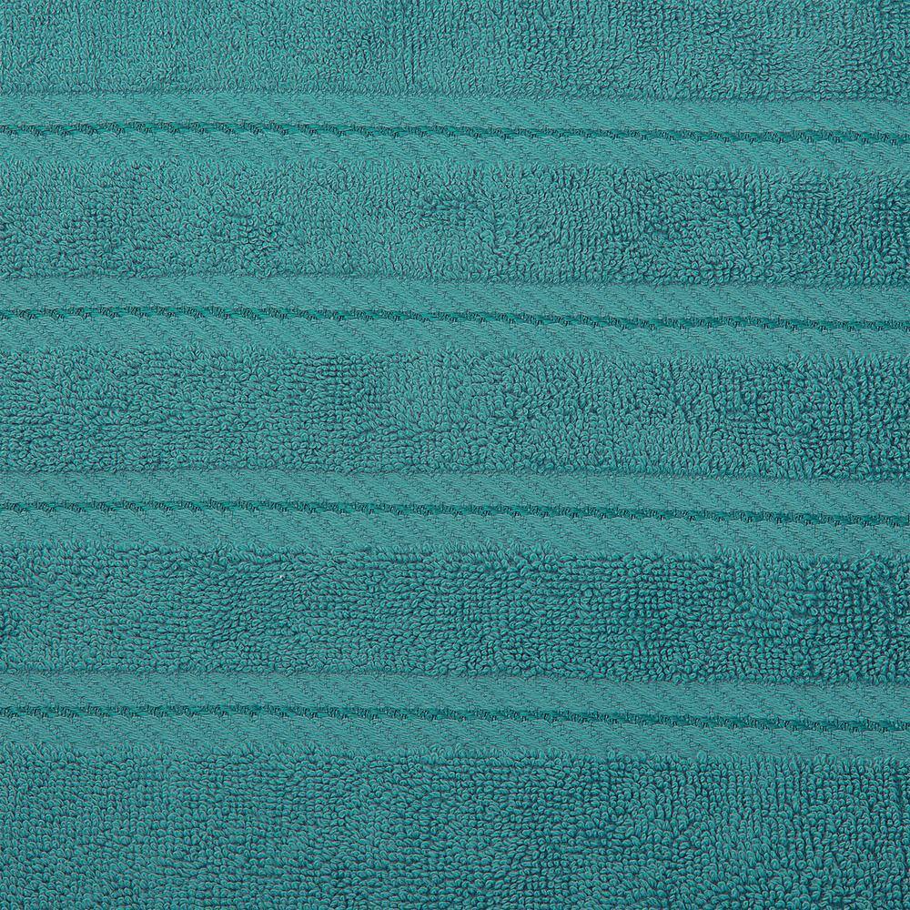 Luxurious Teal Turkish Cotton 3-Piece Towel Set