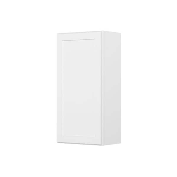 21 in. W x 12 in. D x 42 in. H Ready to Assemble Wall Kitchen Cabinet in White