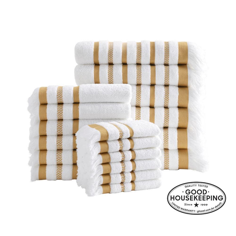StyleWell HygroCotton Aged Clay 18-Piece Bath Towel Set 18pcSet_Agedclay -  The Home Depot