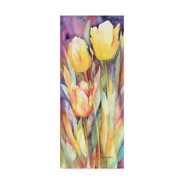 Trademark Fine Art Tall Blondes by Annelein Beukenkamp Hidden Frame Nature Wall Art 47 in. x 20 in.