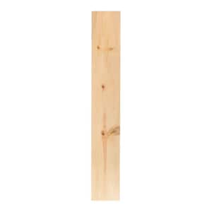 1 in. x 8 in. x 4 ft. Spruce/Pine/Fir Common Board (Actual Dimensions: 0.70 in. x 7.20 in. x 48 in.)