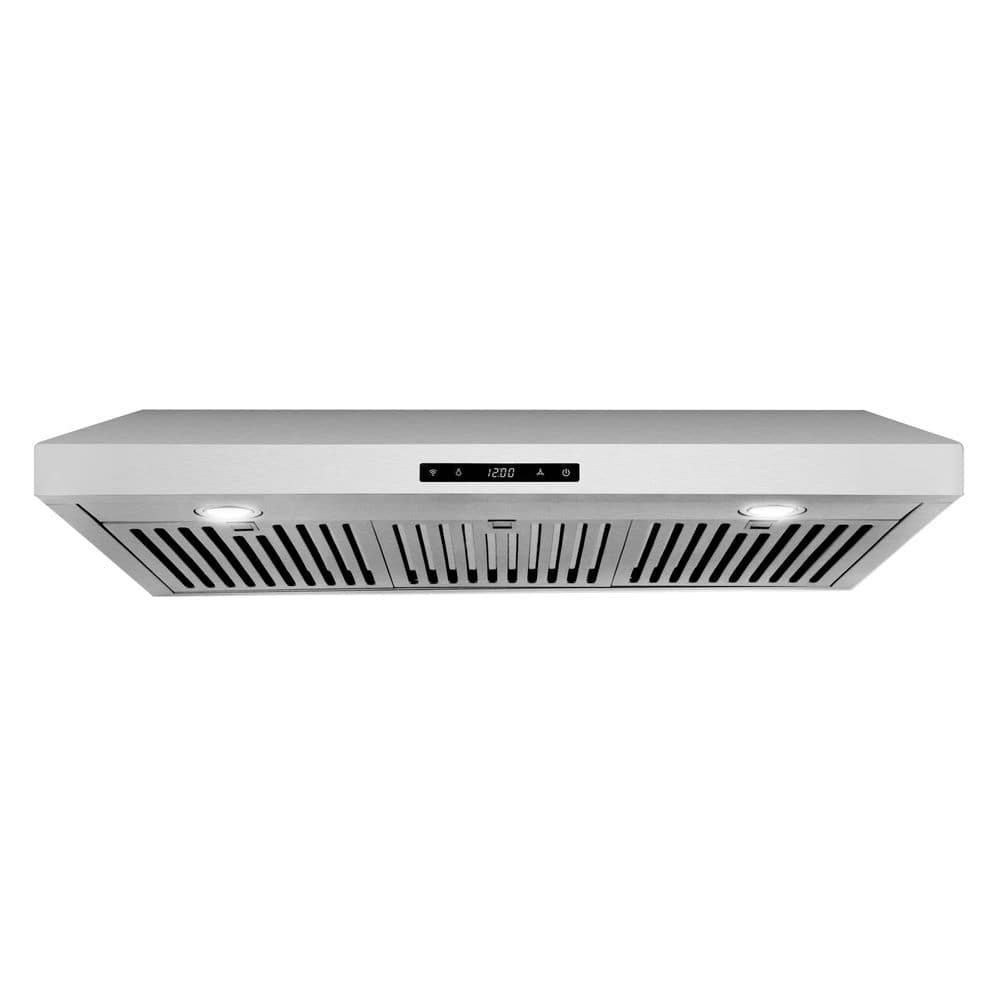36 in. Haven Collection 500 CFM Ducted Under Cabinet Range Hood, Touch Controls, LED Lights, Stainless Steel