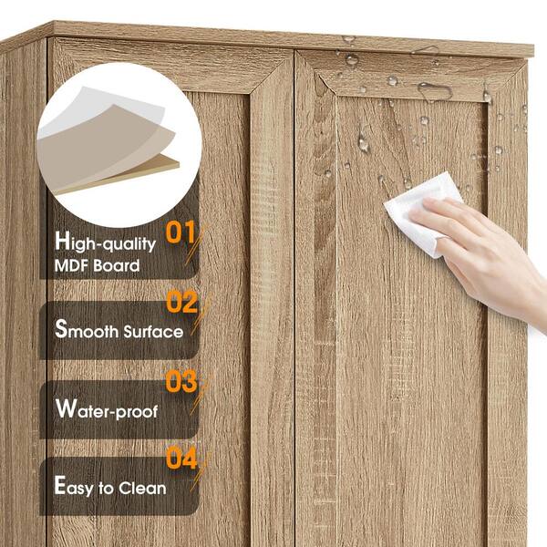 Linen cabinet online doors