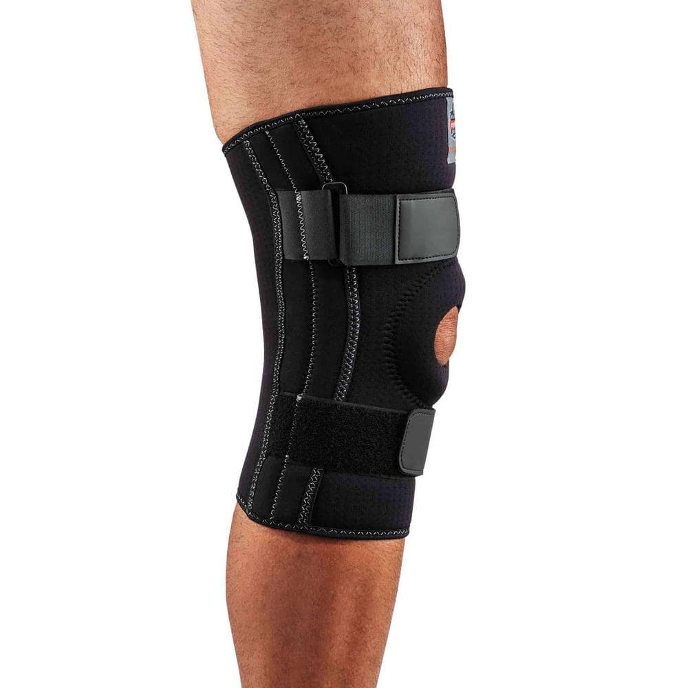 S Black Knee Sleeve with Open Patella/Spiral Stays price history on PriceWatchPro