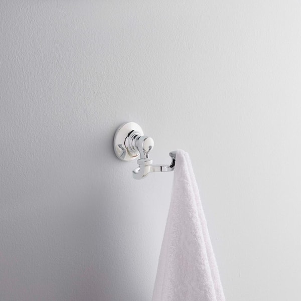 Bancroft J-Hook Robe/Towel Hook in Polished Chrome