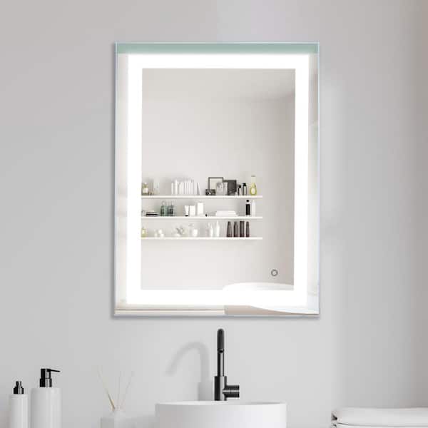 Brushed Nickel Ab C 2432r U 001, Light Up Mirror Bathroom Cabinet