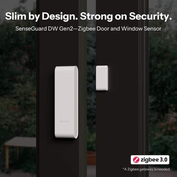 SONOFF SenseGuard DW Zigbee Door Window Contact Sensor,Open Close