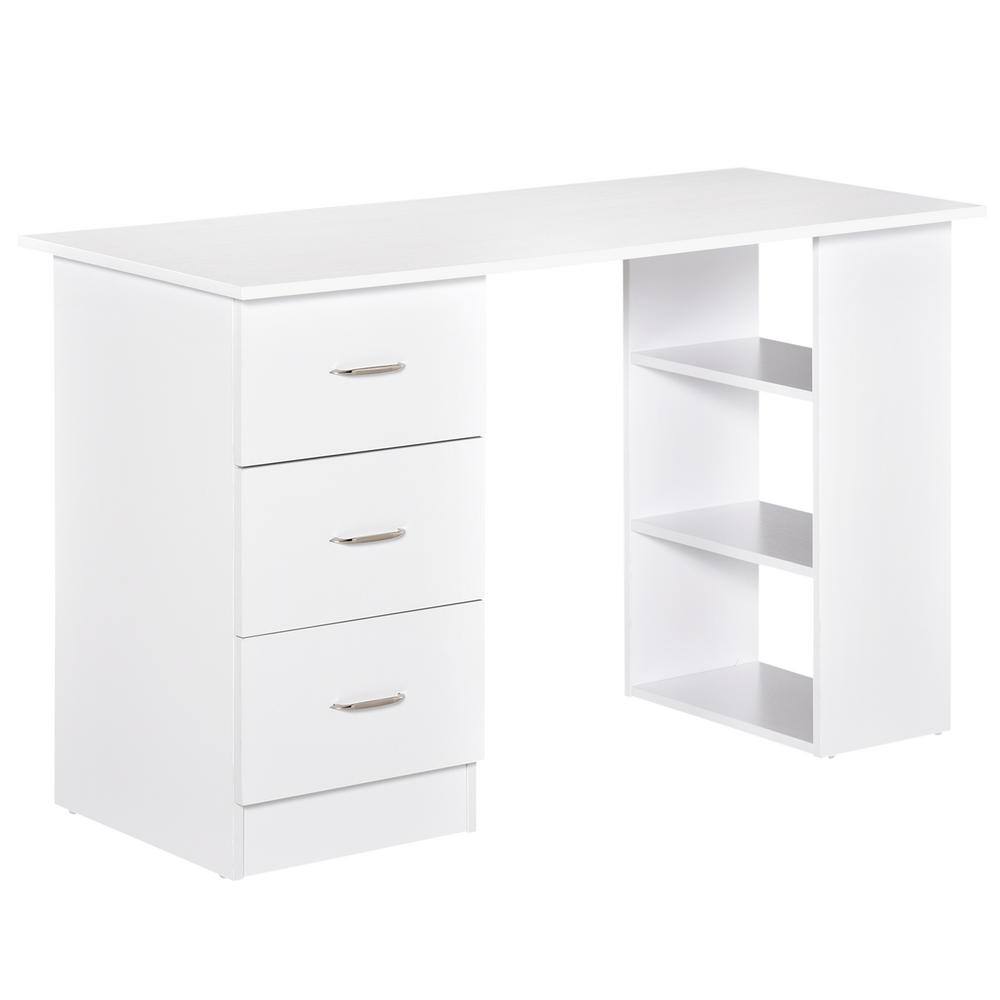 "47"" Modern Home Office Computer Desk Bookcase Combo Writing Table Workstation" price history on PriceWatchPro