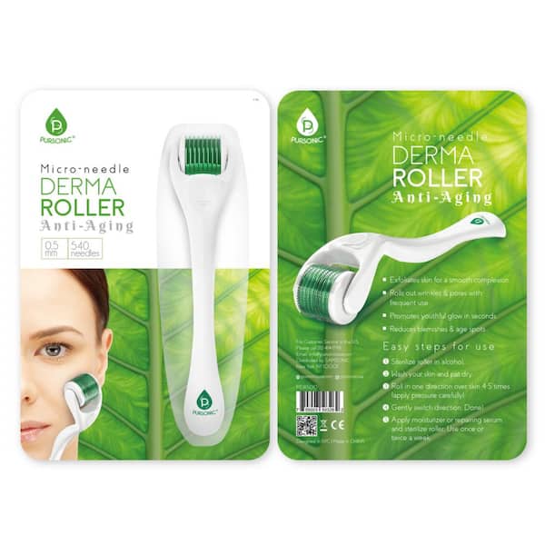 Depot mm Roller 0.5 The - White - Derma MDR500 Anti-Aging PURSONIC Micro-Needle Home