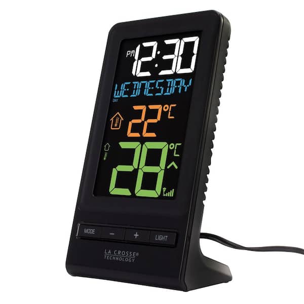 La Crosse Technology Instant-Read Digital Window Thermometer, White
