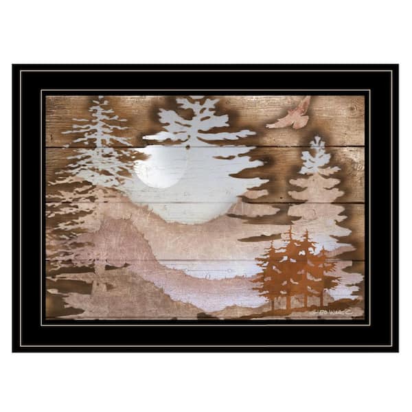HomeRoots Charlie Great Outdoors II 1-Piece Framed Wall Art 15 in. x 19 in.