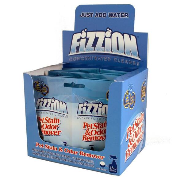 Fizzion 23 oz. 2-Refill Pet Stain and Odor Remover Tablet (Case of 6)