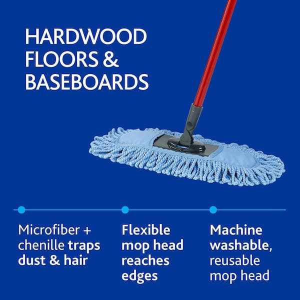 O-Cedar Hardwood Floor 'N More 3-Action Microfiber Mop 170381