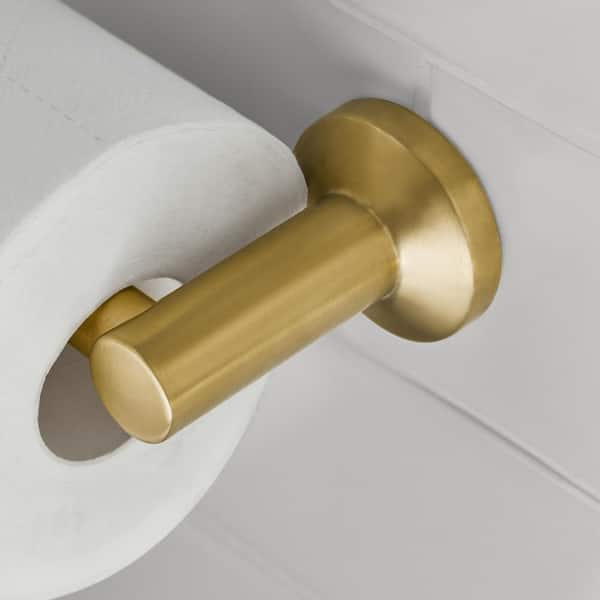 Glacier Bay Dorind Wall-Mount Toilet Paper Holder Single Post in