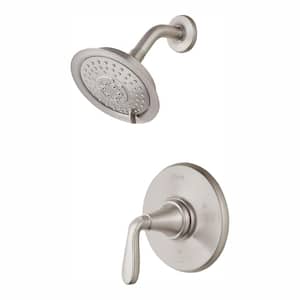Northcott Single-Handle Shower Faucet Trim Kit in Brushed Nickel (Valve Not Included)