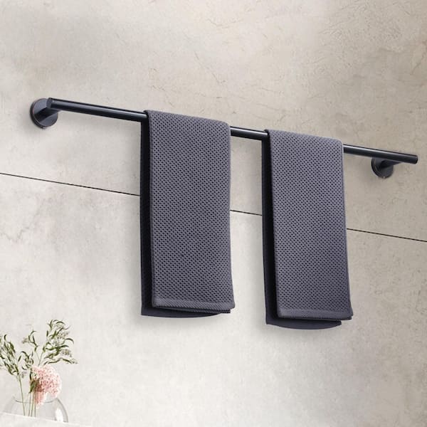 32 in. Wall Mounted Towel Bar Hardware Accessory in Oil Rubbed Bronze