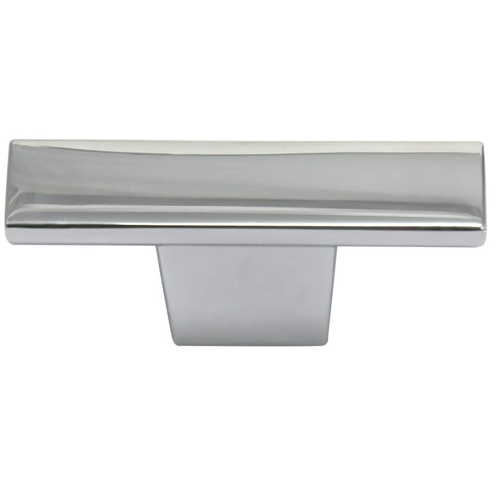 Laurey Cosmopolitan 2 in. Polished Chrome T-Knob Cabinet Knob 72926 ...