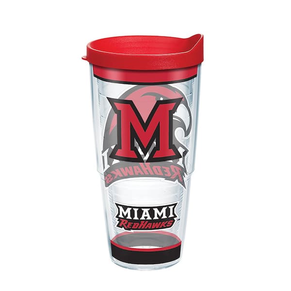 Tervis Miami University (Ohio) Tradition 24 oz. Double Walled Insulated Tumbler with Lid