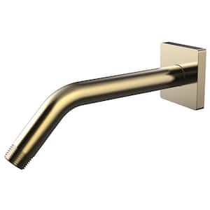 Lura 7 in. Shower Arm and Flange in Brushed Bronze