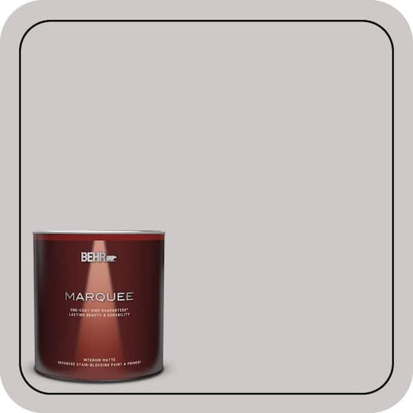 BEHR MARQUEE 1 qt. #PPU26-09 Graycloth Matte Interior Paint & Primer