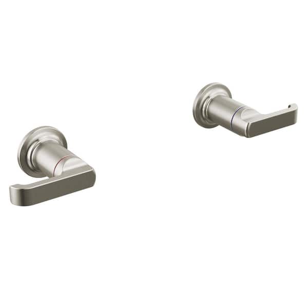 Tetra Lever Wall Mount Tub Filler Handle in Lumicoat Stainless
