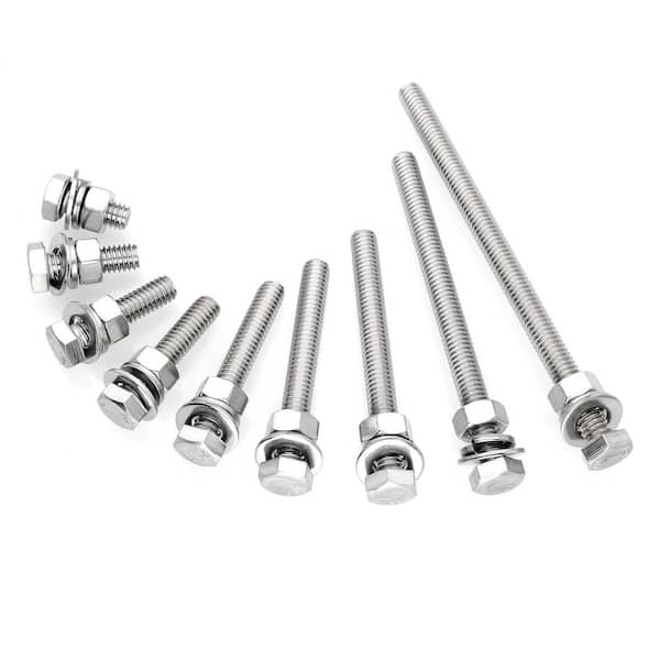 Hexagonal 8mm Stainless Steel Hex Bolt, M6 (6 mm) at Rs 25/piece in Pune