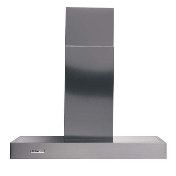 Broan-NuTone Elite RM53000 36 in. Convertible Wall Mount Chimney Range Hood with Light in Stainless Steel