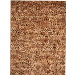 Somerset Latte 8 ft. x 11 ft. All-over design Contemporary Area Rug
