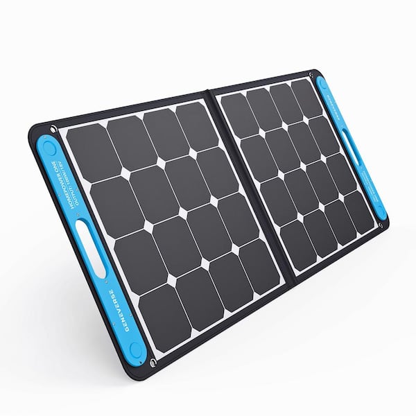 Générateur solaire HomePower ONE par Geneverse avec batterie de secours et  2 panneaux solaires 1002 Wh 60-GVUS-SG11X2